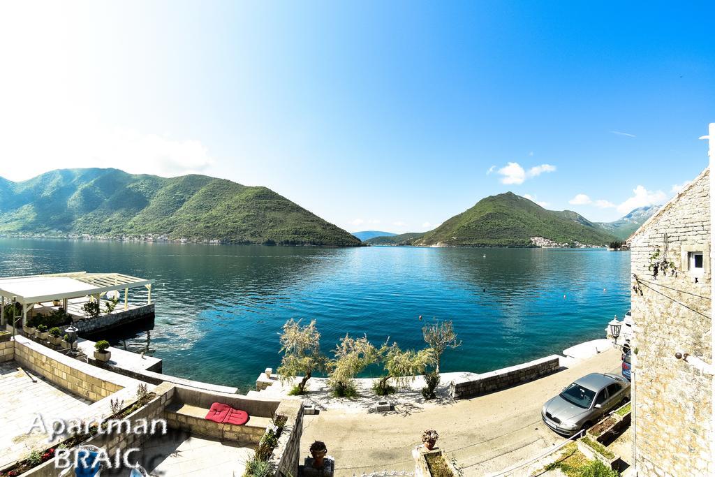 Apartment Waterline Perast Exterior photo