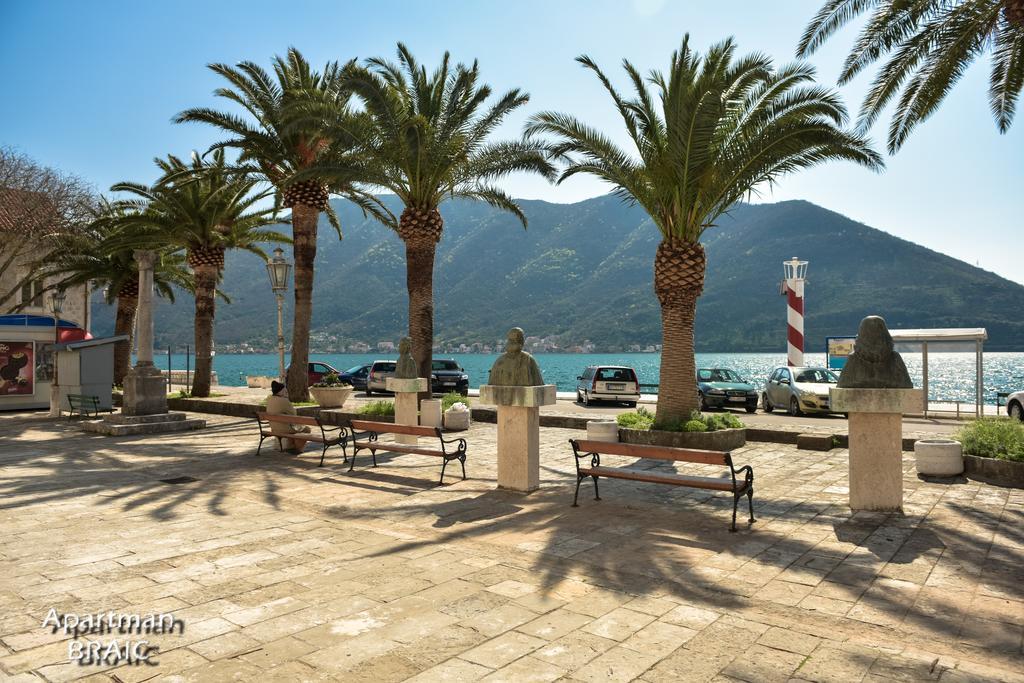 Apartment Waterline Perast Exterior photo
