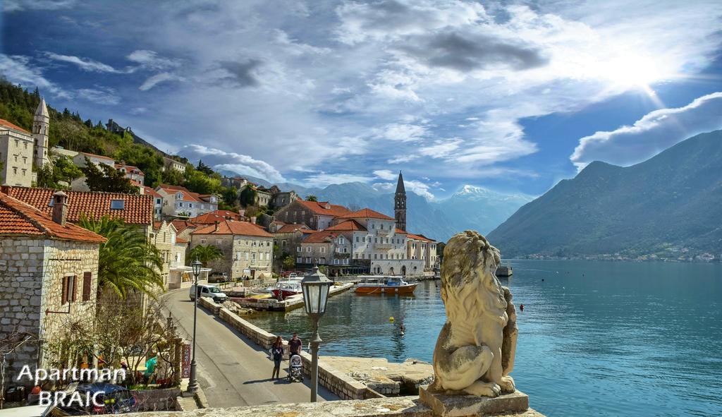 Apartment Waterline Perast Exterior photo